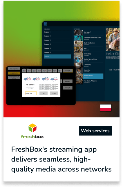 Streaming bez granic dla FreshBox