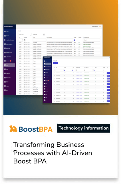 Boost BPA: AI, które przyspiesza procesy i obniża koszty