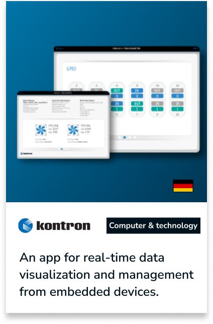 Kontron: aplikacja iOS do zarządzania urządzeniami embedded