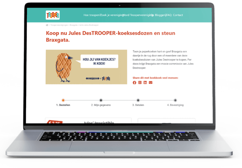 Trooper: zakupy, które pomagają